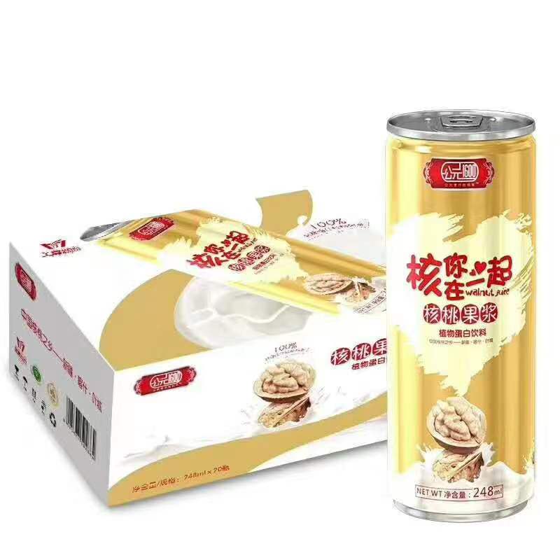 核桃果漿植物蛋白飲料批發(fā)代理廠家